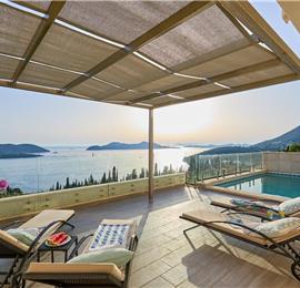 2 bedroom villa with pool, Orasac near Dubrovnik, sleeps 4